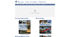 Desktop Screenshot of bluelatitudepress.com